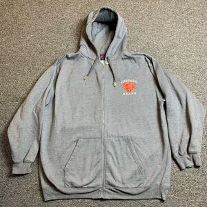 S-G Activewear Chicago Bears Embroidered Logo mens size 4XL full zip up hoodie
